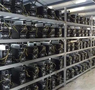 A well-ventilated mining farm showcasing multiple Litecoin L9 miners with efficient cooling systems.