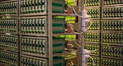 Large-scale mining farm deploying Canaan ASIC mining rigs to maximize efficiency