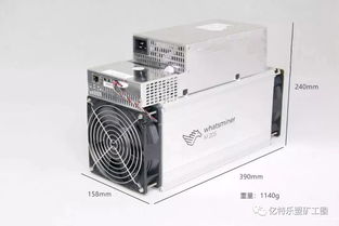 State-of-the-art Bitcoin mining rig operating in a mining farm
