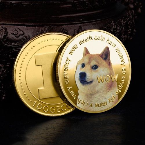 A vibrant illustration of Dogecoin mining rigs in action, symbolizing the fun and community-driven aspect of DOG mining in efficient German facilities